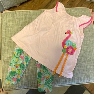 Flamingo matching set